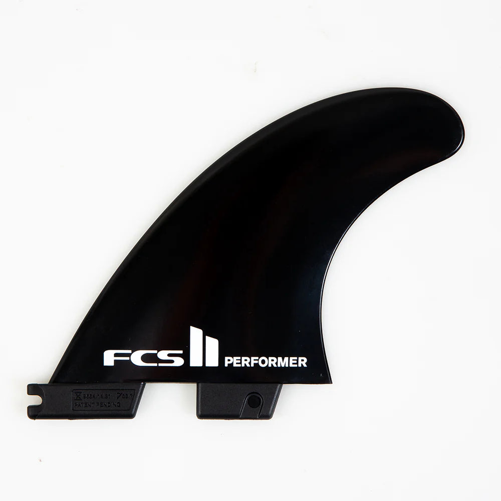 FCS2 Performer Black Small Tri Fin