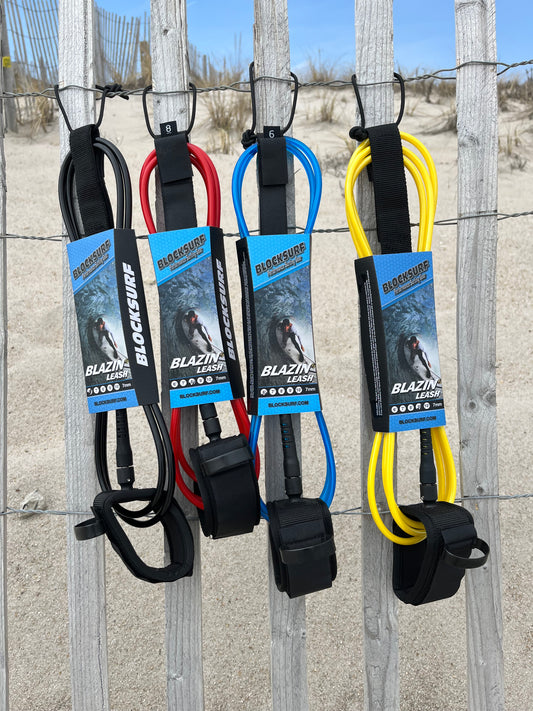 6' Block Surf Blazin Leash